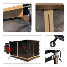 Load image into Gallery viewer, Leaveshade Car Awning Tent Room Deluxe Mesh Screen SUV Room for Heavy Duty Car Rooftop Side Tent Innovated Premium Material Waterproof, UV Block, Oxford Fabric