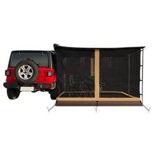 Load image into Gallery viewer, Leaveshade Car Awning Tent Room Deluxe Mesh Screen SUV Room for Heavy Duty Car Rooftop Side Tent Innovated Premium Material Waterproof, UV Block, Oxford Fabric