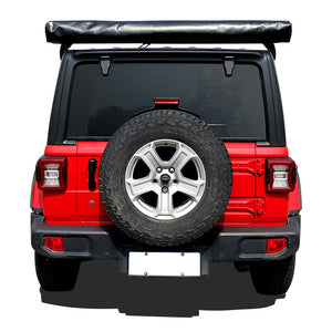 Leaveshade Car Awning Heavy Duty Retractable SUV Rooftop Side Tent Innovated Premium Material & Accessories Waterproof, UV, 30oz Vinyl Case